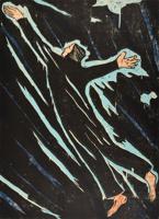 Richard Bosman The Fall Woodcut, Signed Edition - Sold for $1,250 on 02-08-2020 (Lot 435).jpg